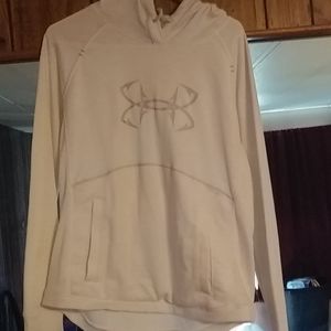 White lightweight under armour sweater